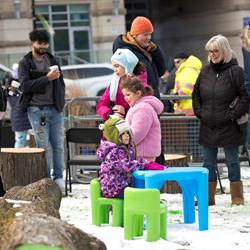Nelson Square Pocket Park Gallery (2023)